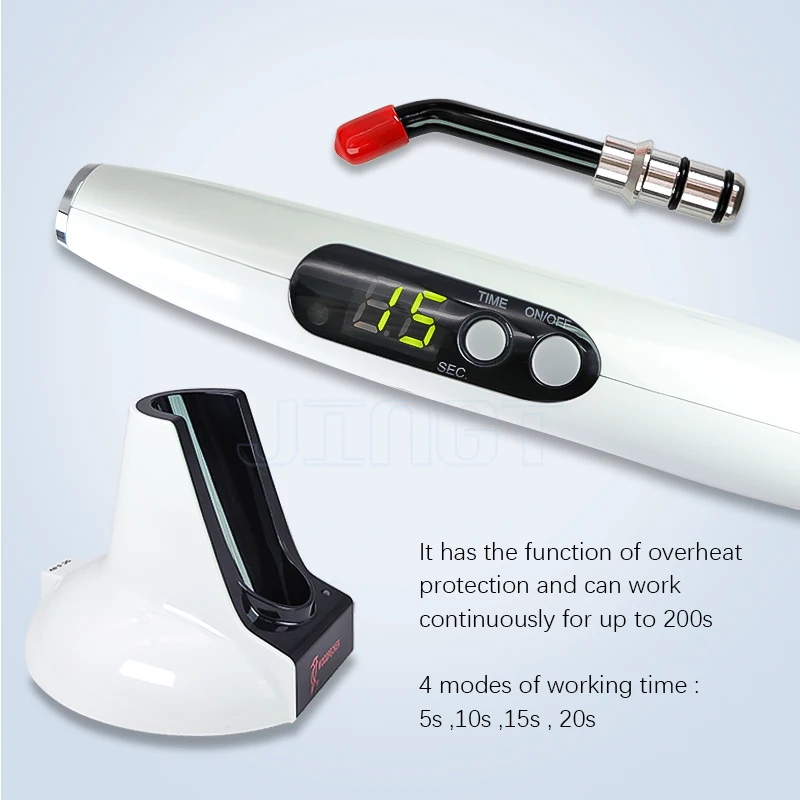 Teeth Whitening Led Kit - 歯科用硬化光ウッドペッカー LED B LED マシン口腔感光性ランプ歯のホワイトニング樹脂ワイヤレス