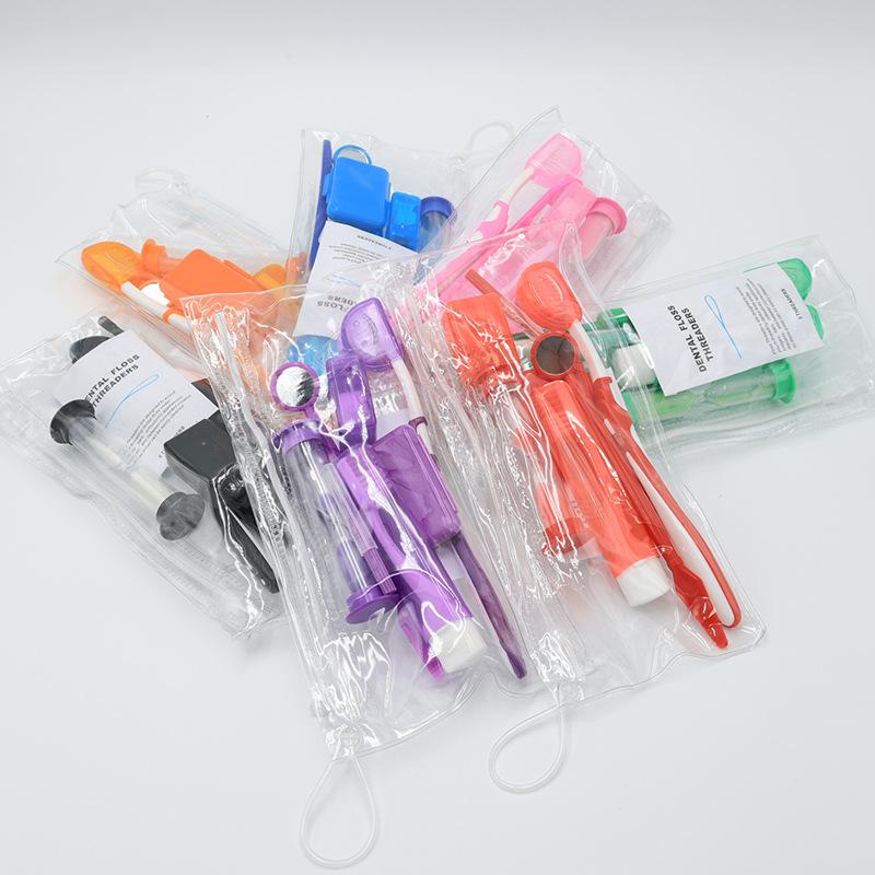 Teeth Whitening For Braces - オーラルケアキット 歯科矯正器具クリーニングキット ポータブルトラベル患者用矯正歯ブラシ ワックスフロス 歯間ブラシ 歯の矯正