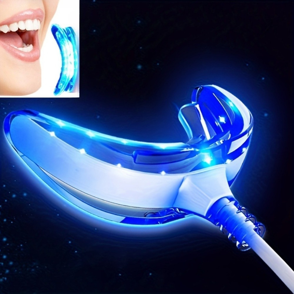 Teeth Whitening Blue Light - 3 in 1 ホワイトニングランプ 16灯 ポータブル