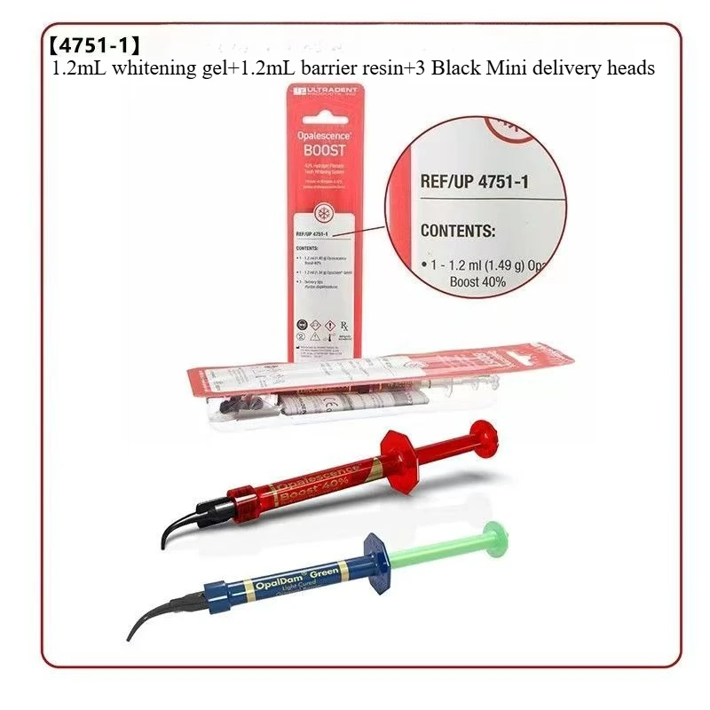 Teeth Whitening Light Kit - 歯科材料 過酸化水素 歯のホワイトニングジェル 40% 光硬化バリアレジン 歯科医院専用