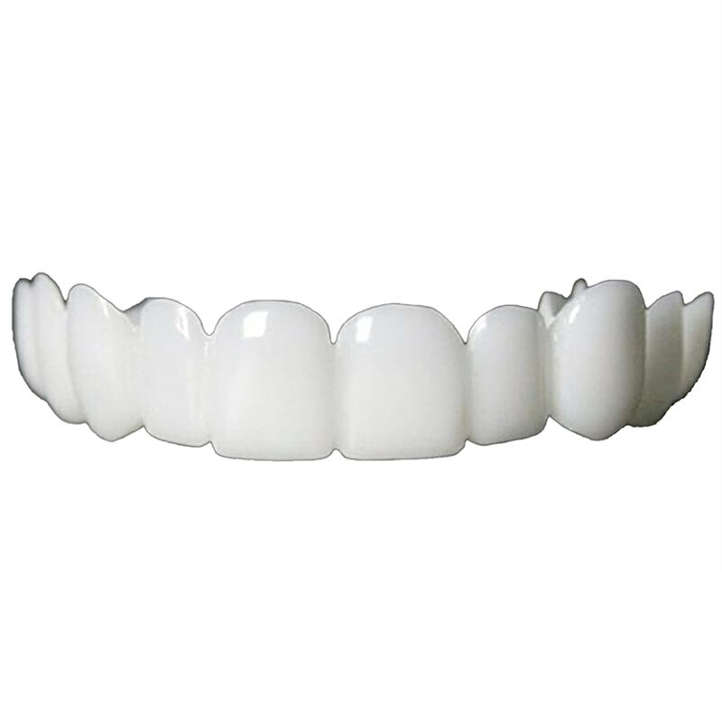 Teeth Whitening For Braces - 【新商品！ABMK】2ペア、美しい笑顔を取り戻す、ユニバーサルブレースシミュレーション義歯、食事用義歯、ホワイトニング、欠損歯、歯の修復