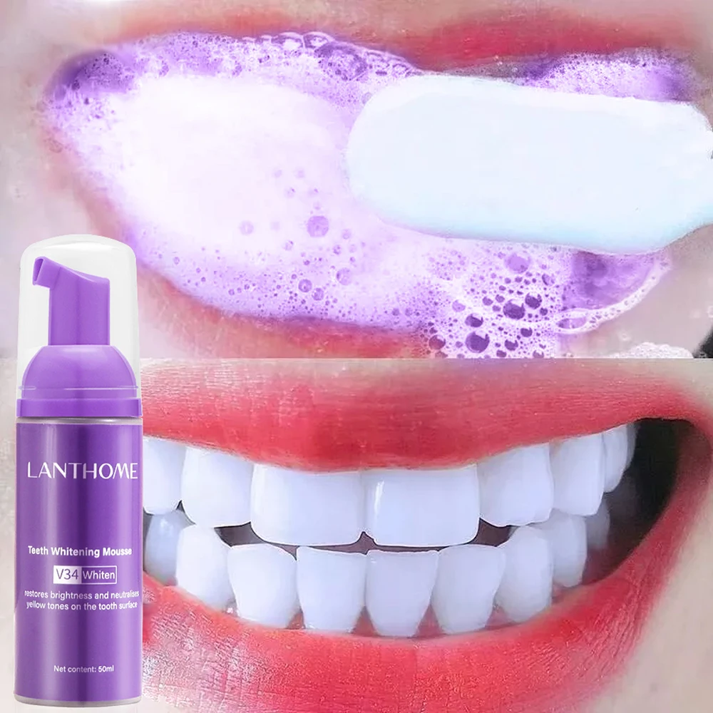 Teeth Whitening Charcoal Powder - 歯のホワイトニング歯磨き粉,汚れの除去,口腔洗浄製品,黄色,34 ml,50ml