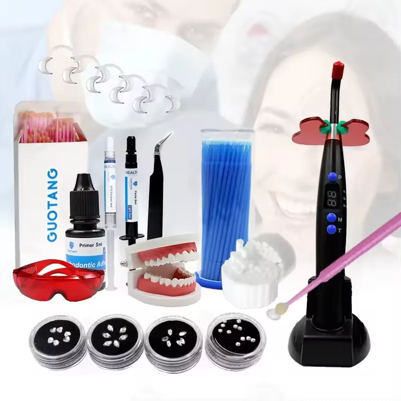 【CHIMU HOME】プロ仕様DIY歯用宝石キット、硬化ラ - Teeth Whitening Light Kit のレビューと価格