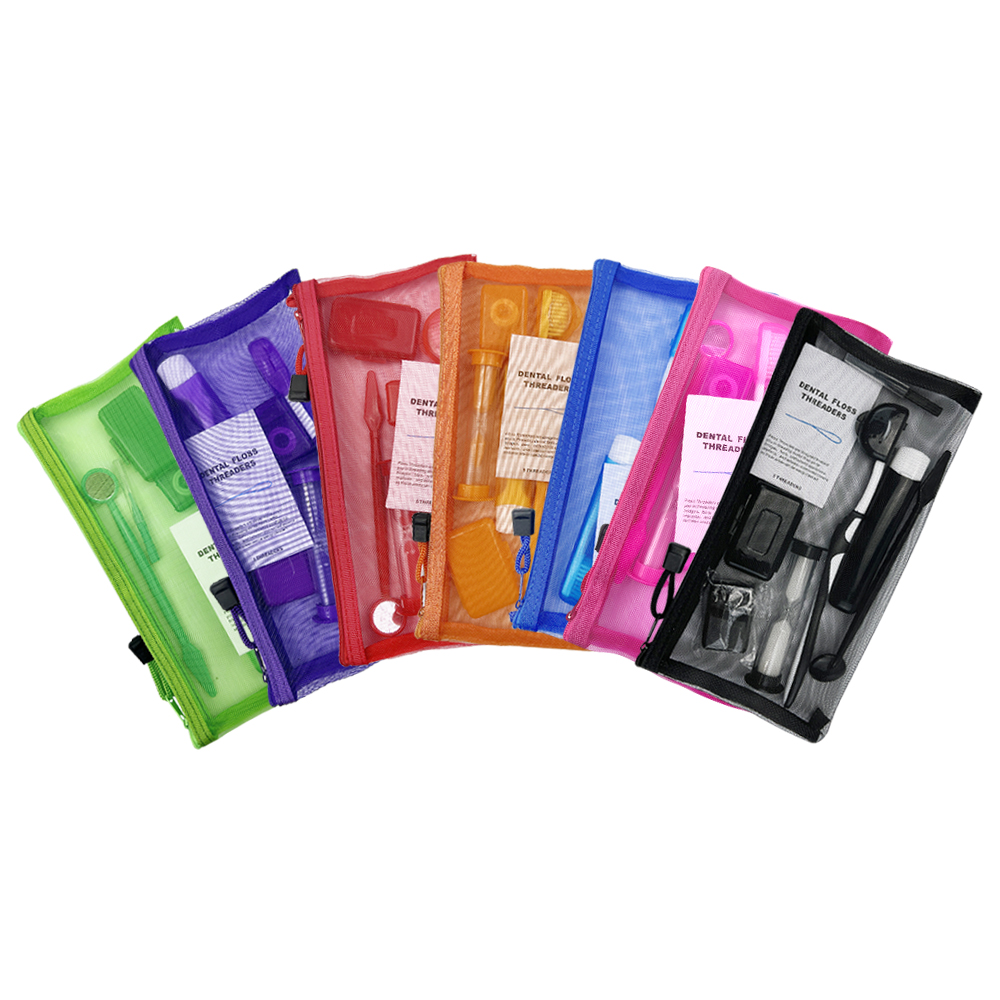 8 ピース/セット矯正歯科ケアブラシキット歯クリーニングブレ - Teeth Whitening For Braces のレビューと価格