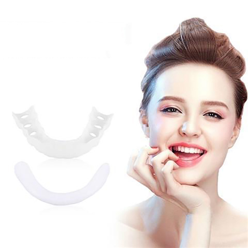 完璧なフィット感の入れ歯カバー、ホワイトニング、スナップオン - Teeth Whitening For Braces のレビューと価格