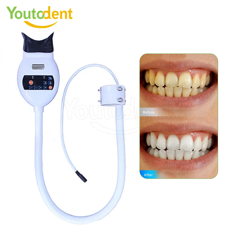 プロフェッショナル歯科 3 色ライトランプ歯ホワイトニングマ - Teeth Whitening Light Kit のレビューと価格