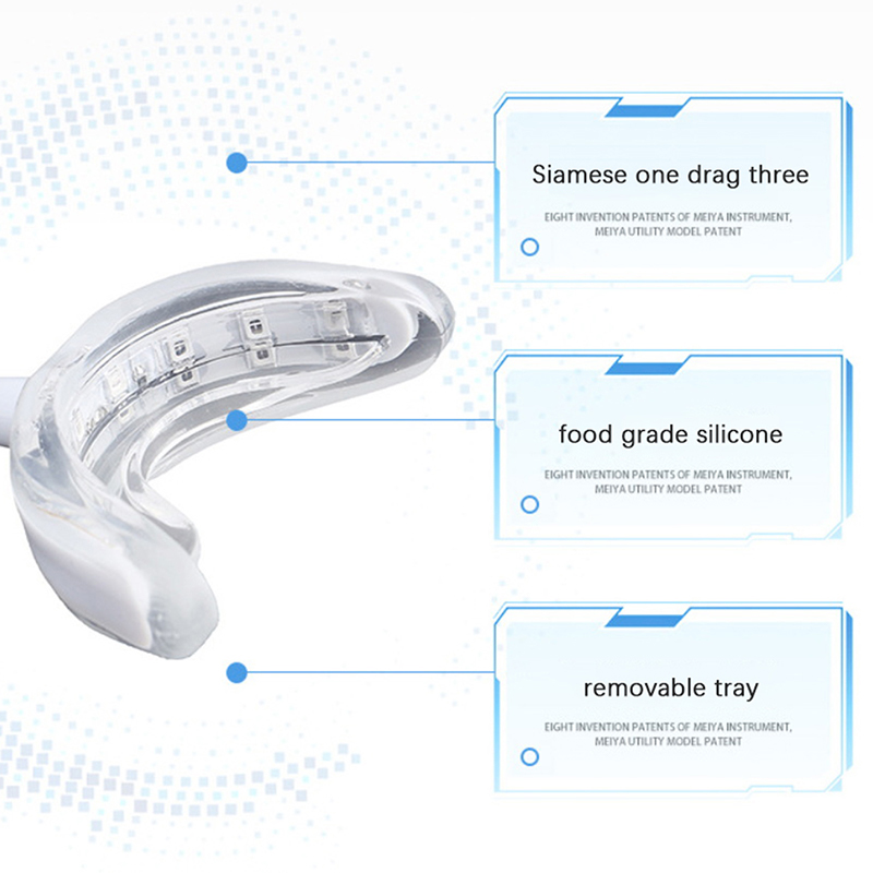 歯のホワイトニング用の充電式LEDライト,USB経由で充電可 - Teeth Whitening Blue Light のレビューと価格