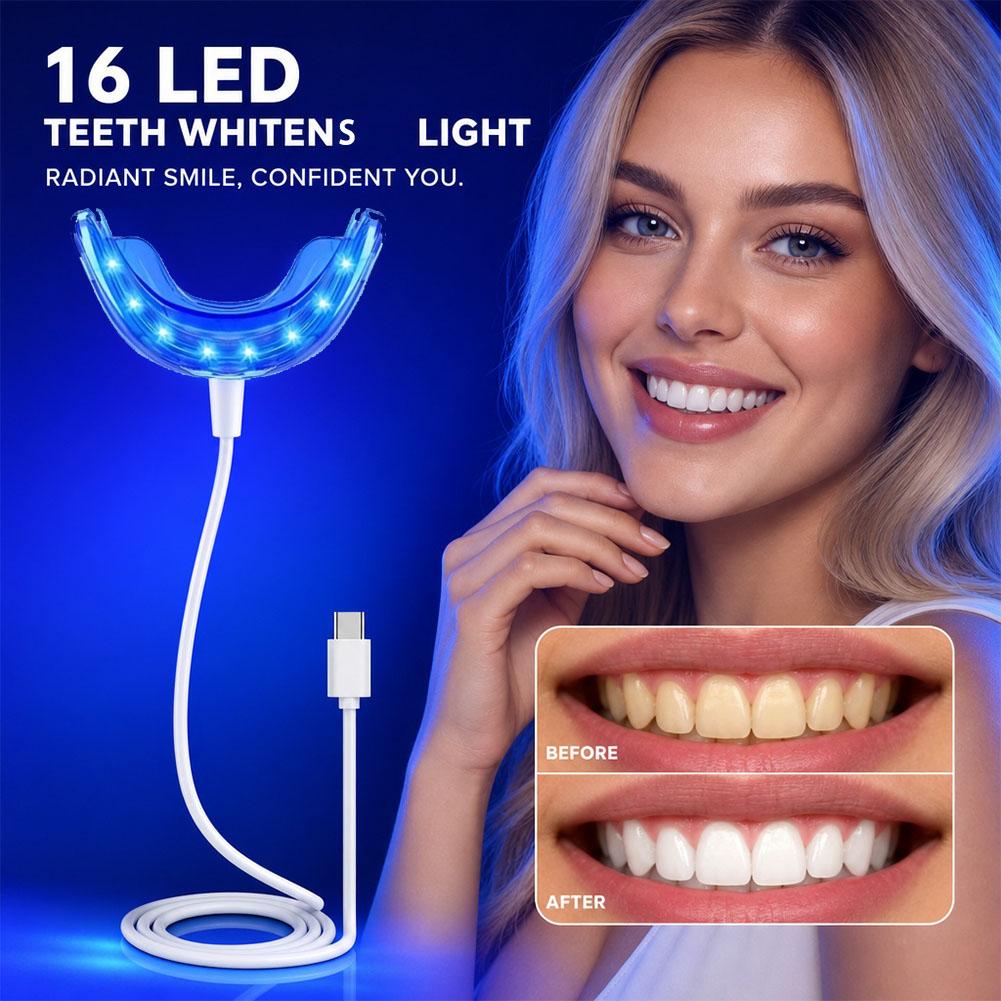 歯のホワイトニング促進器 スマートLEDブルーライト ポータ - Teeth Whitening Blue Light のレビューと価格