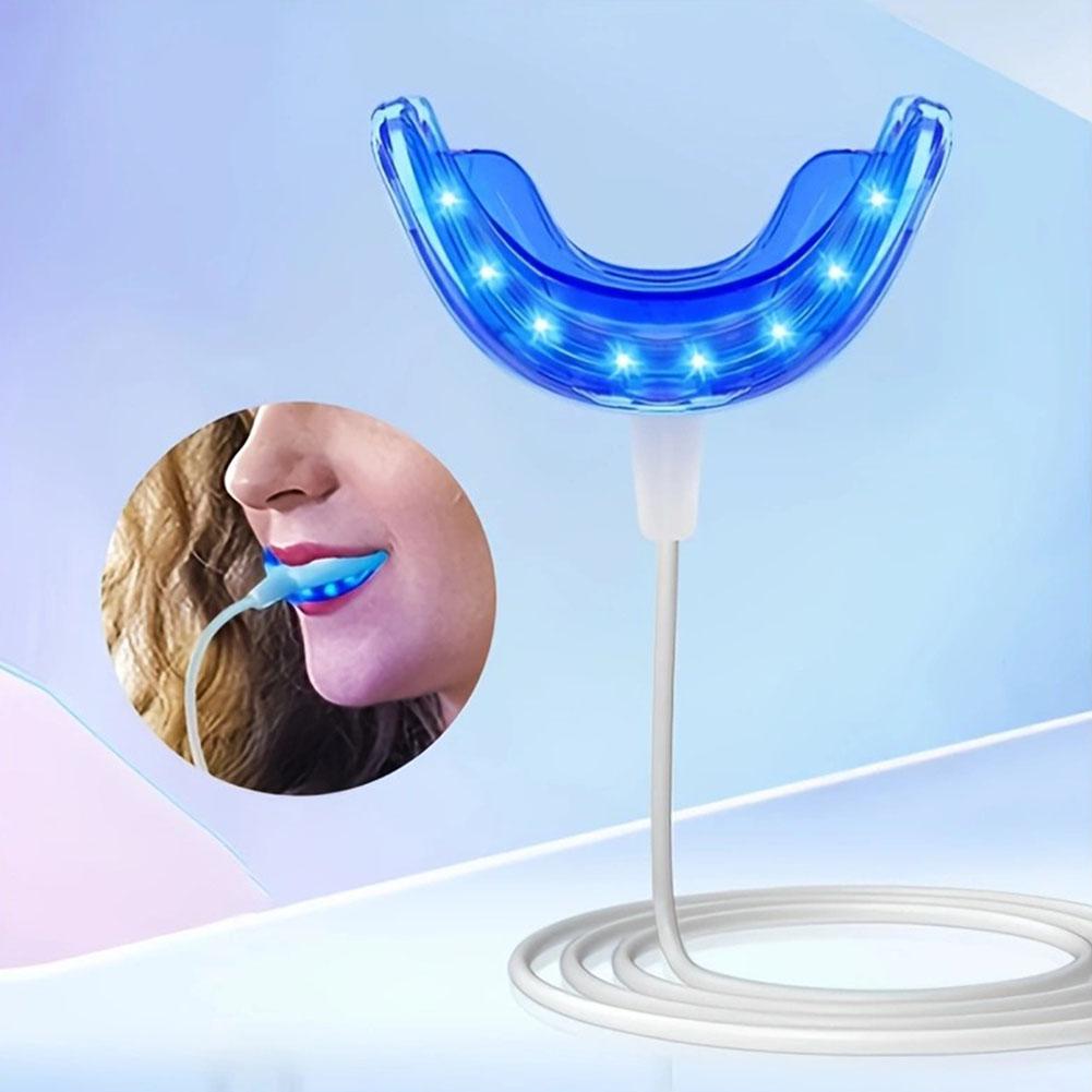 歯のホワイトニング促進器 スマートLEDブルーライト ポータ - Teeth Whitening Blue Light のレビューと価格