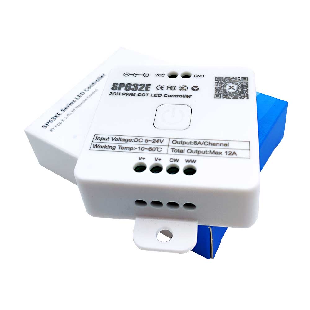 DC5-24V SP632E 2CH PWM CCT LED - Teeth Whitening Blue Light のレビューと価格