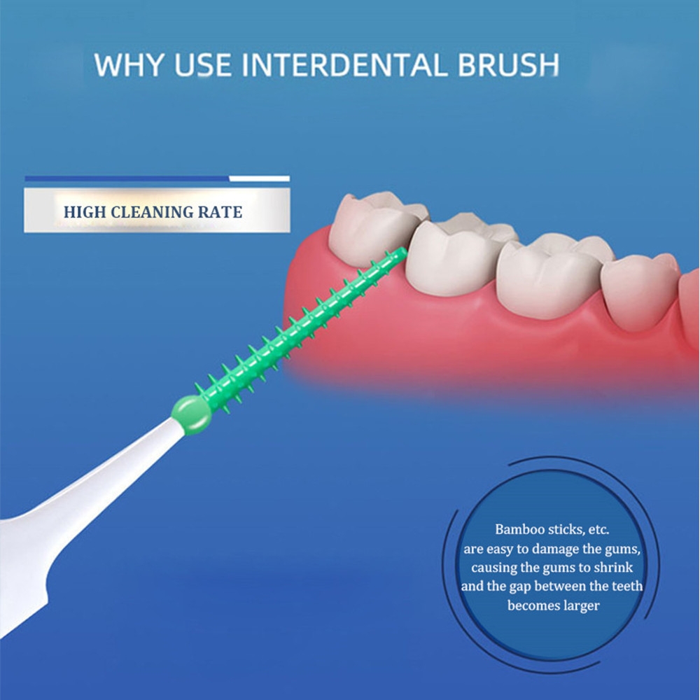 40 〜 150 個のシリコーン歯間ブラシ使い捨てデンタルフ - Teeth Whitening For Braces のレビューと価格