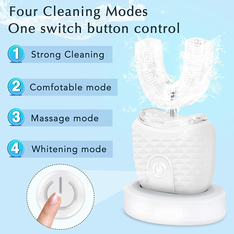U字型充電式ライトクイックホワイトニング歯のホワイトナー、プ - Teeth Whitening Light Kit のレビューと価格