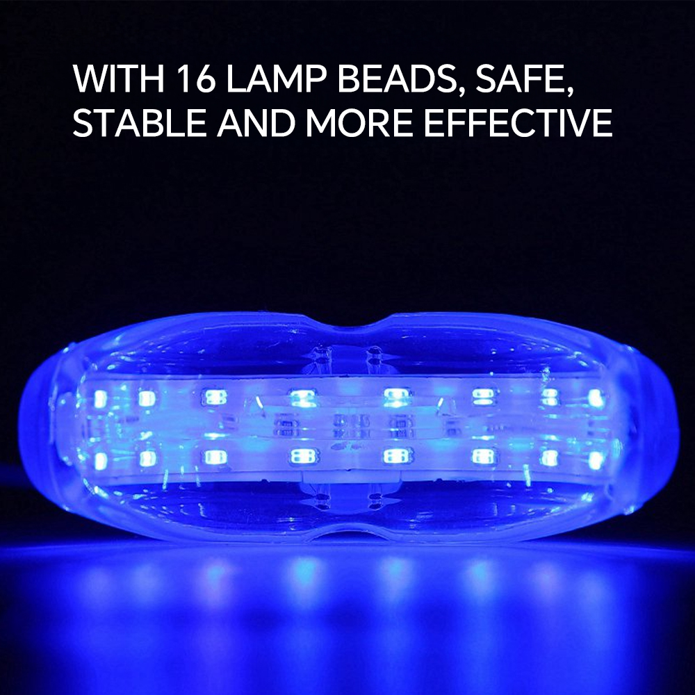 歯のホワイトニング アクセラレーター ライト、16 倍強力な - Teeth Whitening Blue Light のレビューと価格