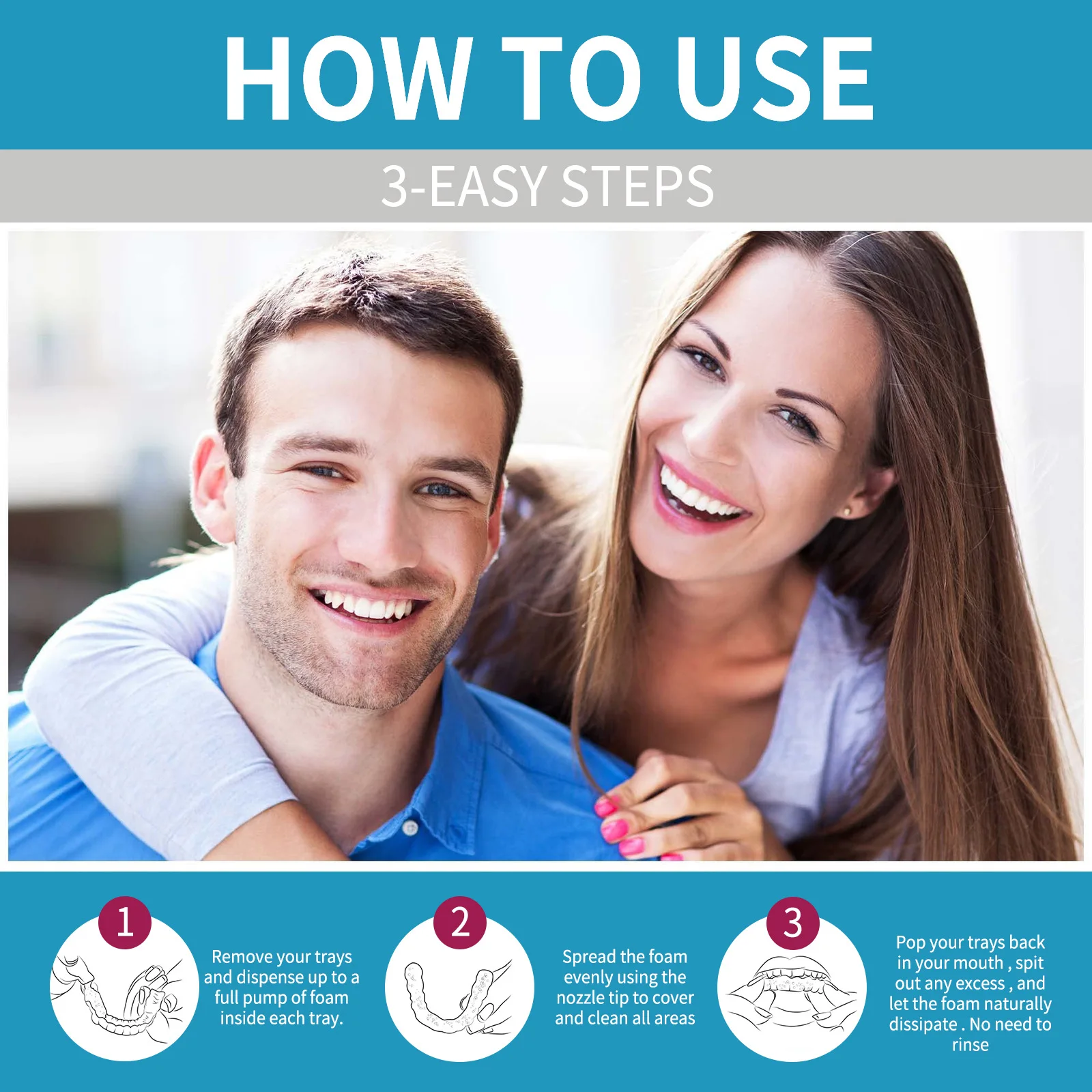 アライナー義歯クリーナーフォームディープクリーニングブレース - Teeth Whitening For Braces のレビューと価格