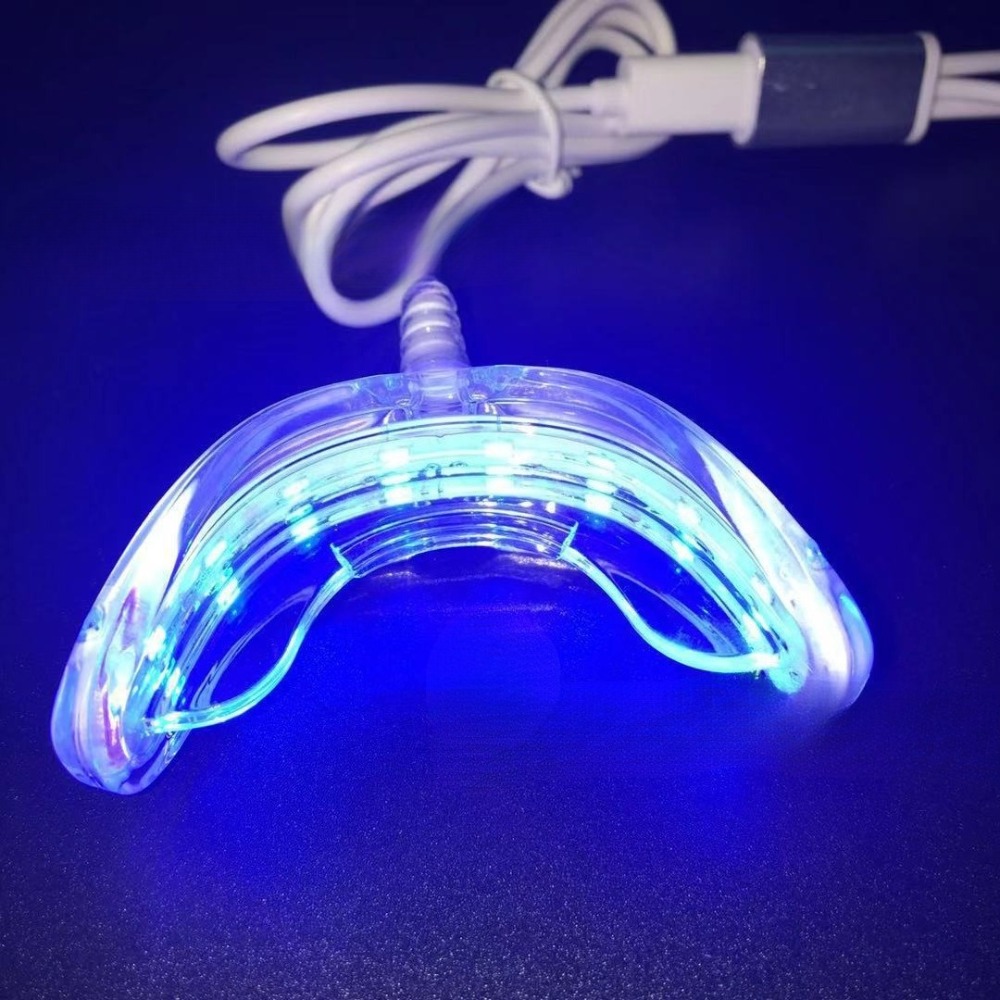 3 in 1 ホワイトニングランプ 16灯 ポータブル US - Teeth Whitening Blue Light のレビューと価格