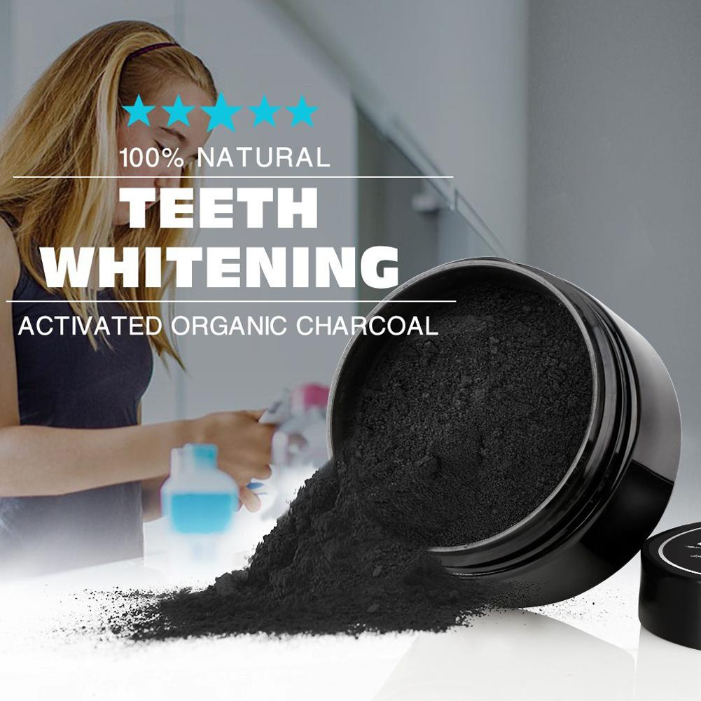 30 グラム歯のホワイトニングパウダー炭口腔ケア天然歯科クリ - Teeth Whitening Charcoal Powder のレビューと価格