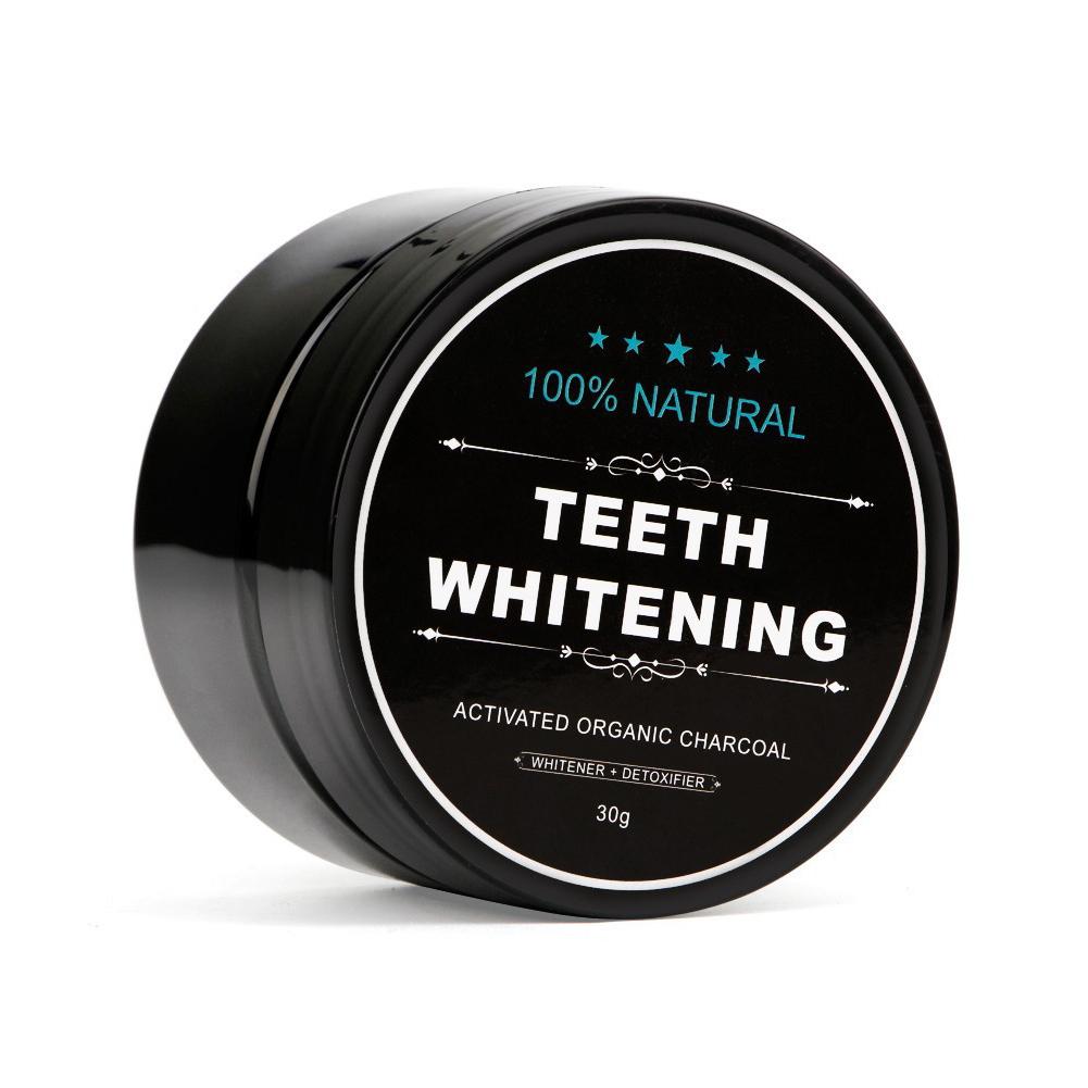 30 グラム歯のホワイトニングパウダー炭口腔ケア天然歯科クリ - Teeth Whitening Charcoal Powder のレビューと価格