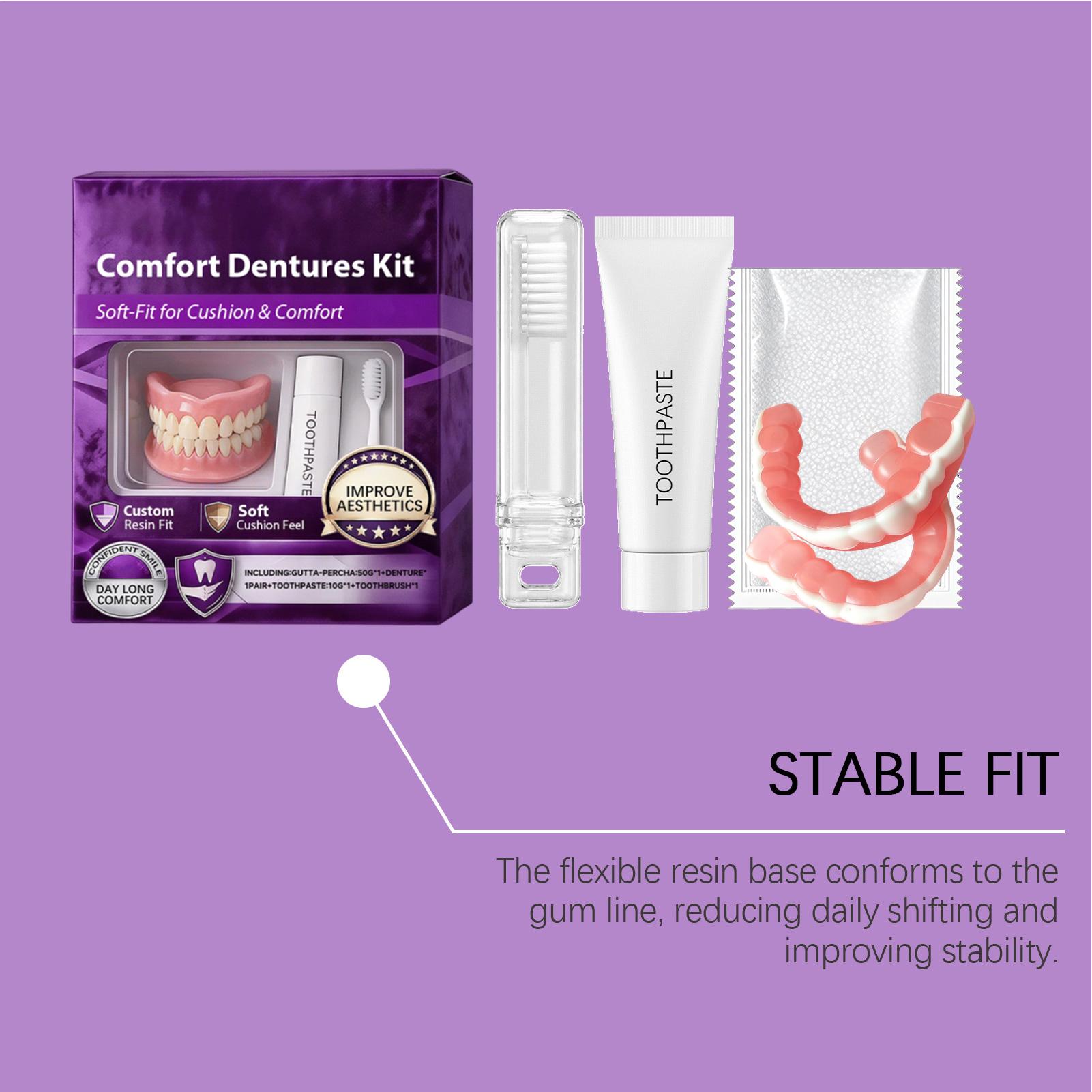 フルセット ナチュラルデンチャー 上下顎用 シリコン製 人工 - Teeth Whitening For Braces のレビューと価格