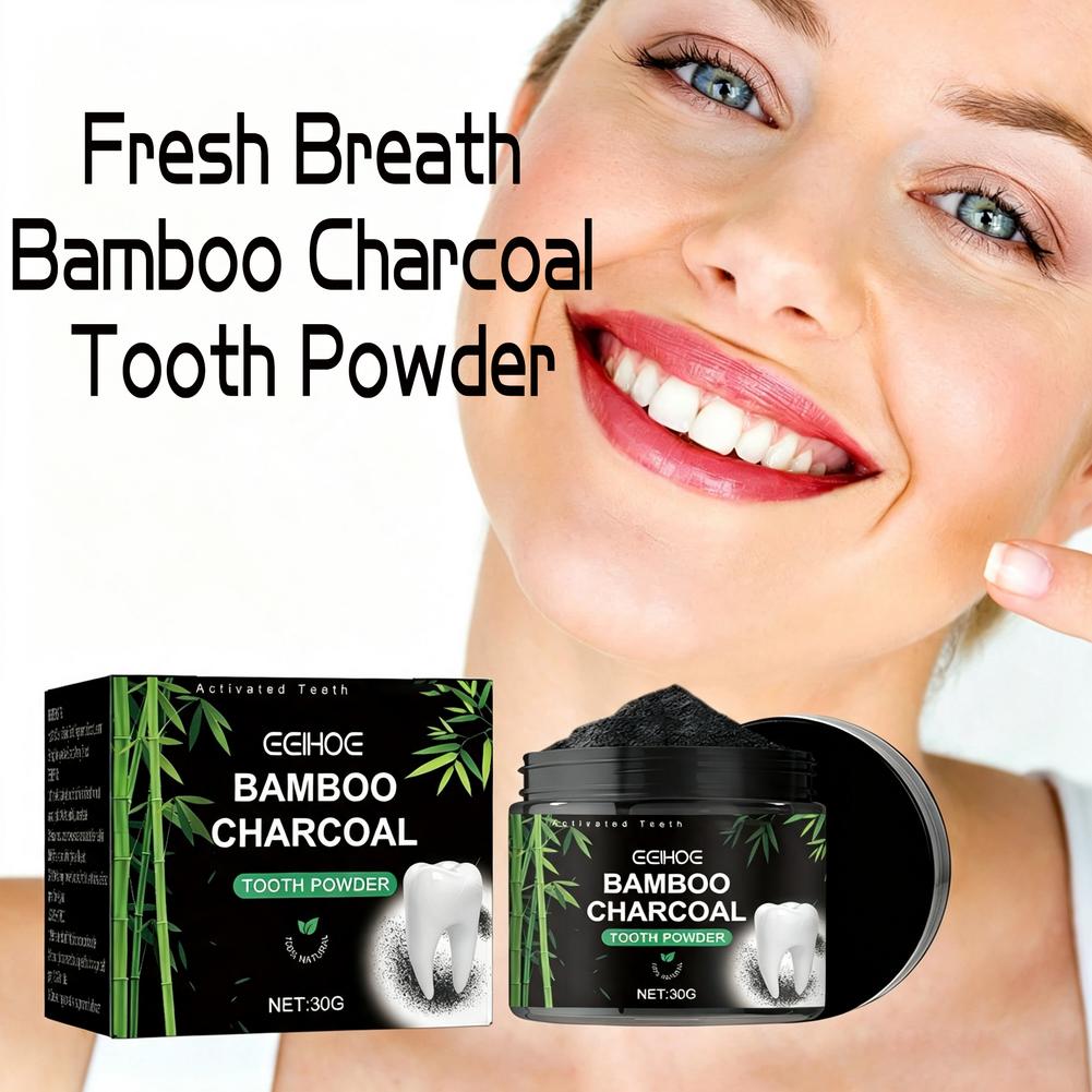 歯のホワイトニングパウダー、活性炭歯のディープクリーニングパ - Teeth Whitening Charcoal Powder のレビューと価格