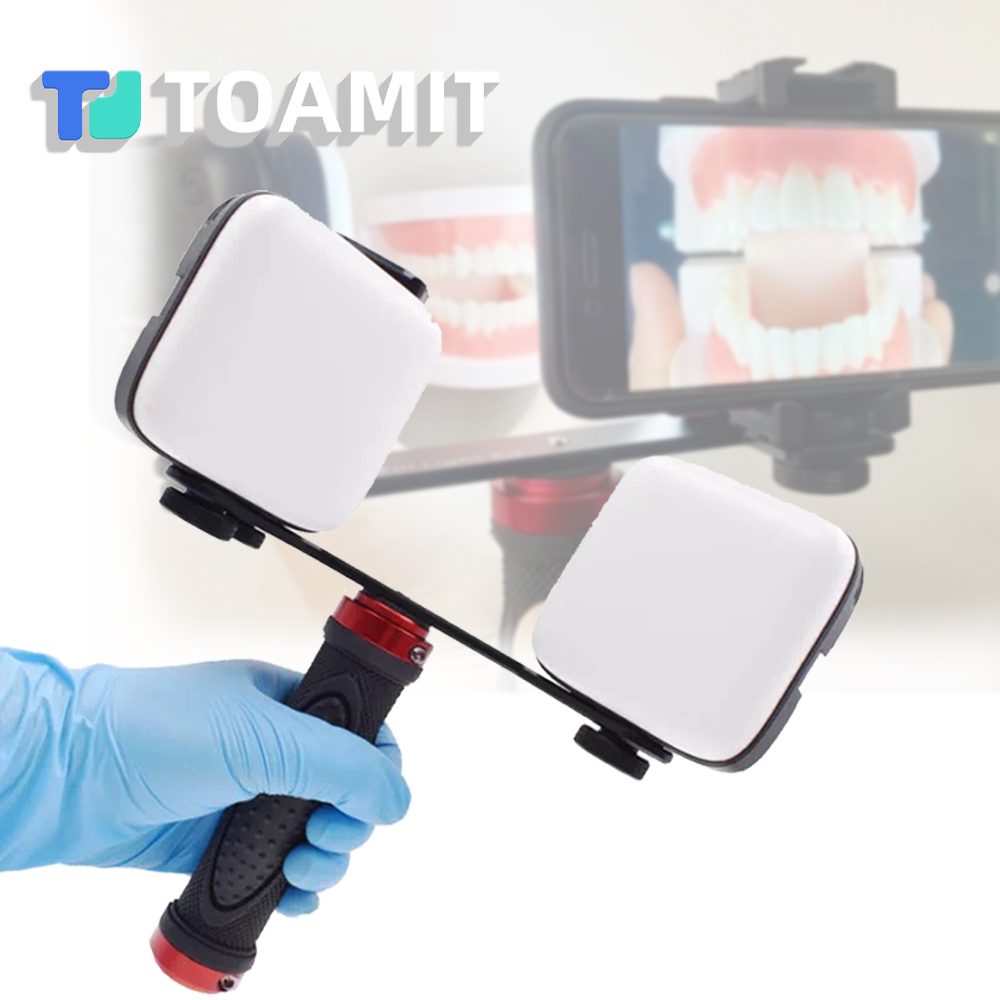 歯科用撮影ライト、スマートフォン用Bluetooth LED - Teeth Whitening Led Kit のレビューと価格