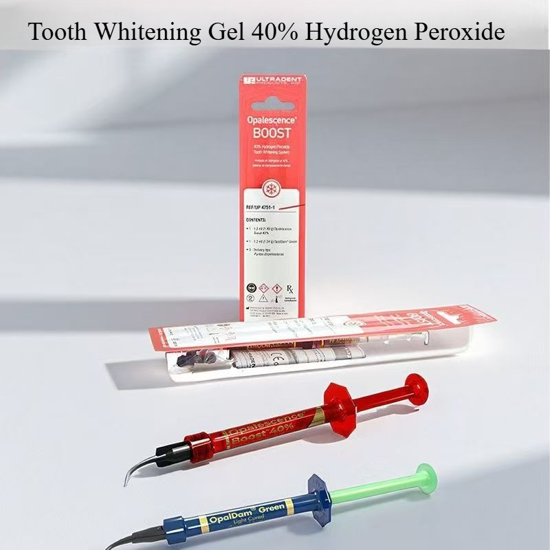 歯科材料 過酸化水素 歯のホワイトニングジェル 40% 光硬 - Teeth Whitening Light Kit のレビューと価格