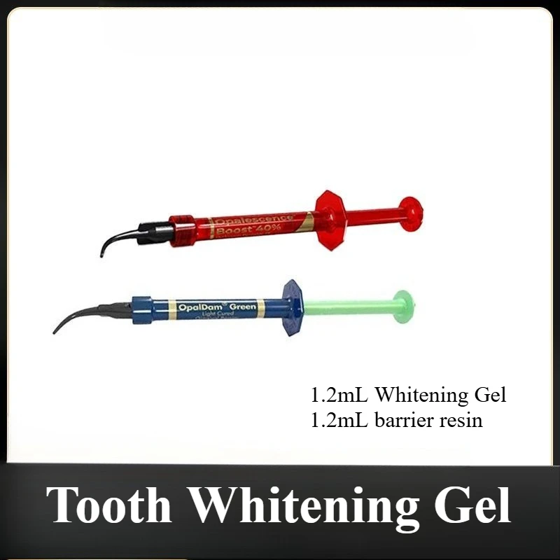 歯科材料 過酸化水素 歯のホワイトニングジェル 40% 光硬 - Teeth Whitening Light Kit のレビューと価格