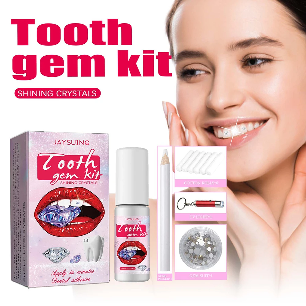 宝石キット,樹脂接着剤,プロの装飾,日曜大工,頑丈 - Teeth Whitening Light Kit のレビューと価格