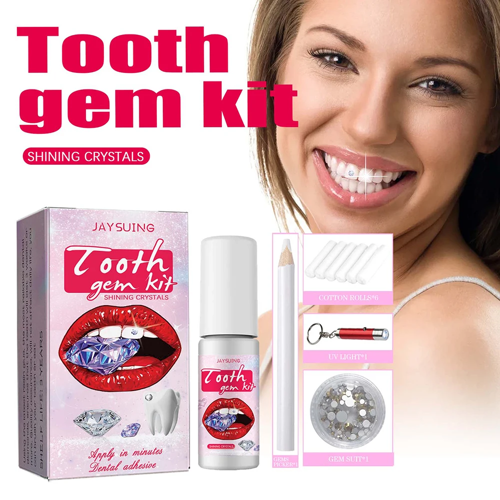 宝石キット,樹脂接着剤,プロの装飾,日曜大工,頑丈 - Teeth Whitening Light Kit のレビューと価格